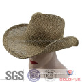 Men Cowboy hat of straw hat in Seagrass